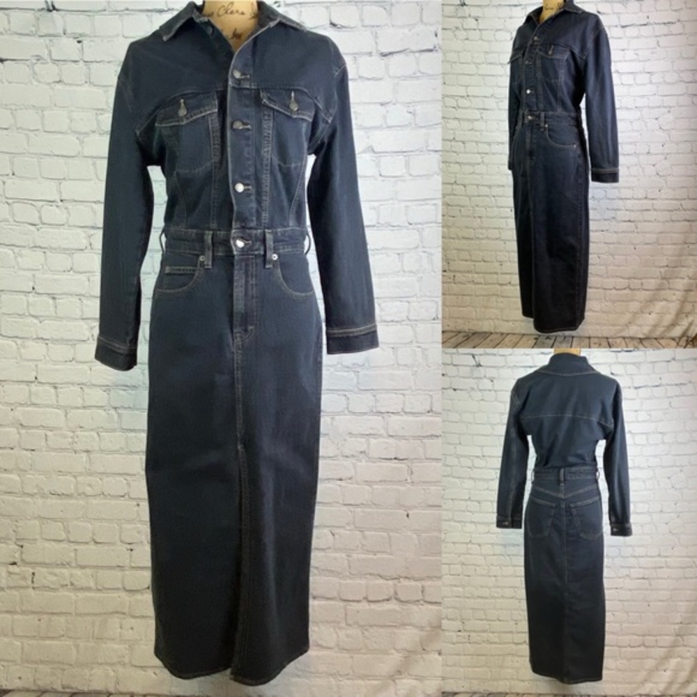 Universal Threads Black Denim Maxi